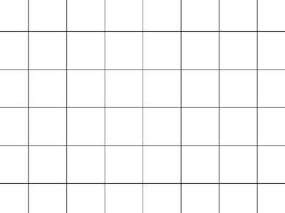 Transparent Grid Sheet A3 (42,0 x 29,7 cm) Quadratic 12 mm