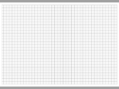transparent grid sheet a3 quadratic 10 mm