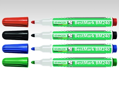 Whiteboard Marker Stanger BM240 in 4 Farben