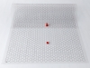 Rasterfolie transparent A2 (59,4 x 42,0 cm) Hexagon 12 mm