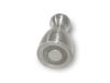 Silberfarbener Magnet-Kegel (Alu) 12 x 24 mm