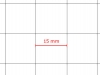 Transparent Grid Sheet A1 (84,1 x 59,4 cm) Quadratic 15 mm