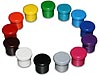 10 Magnet-Buttons, in verschiedenen Farben nach Wahl, 10 mm